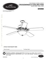 Hampton Bay CROSSWINDS II CEILING FANom Ceiling Fan Operating Manual